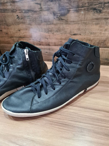 tenis osklen couro preto