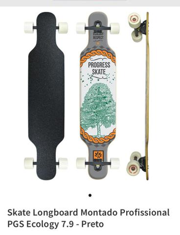 Skate longboard motado profissional - Foto 3
