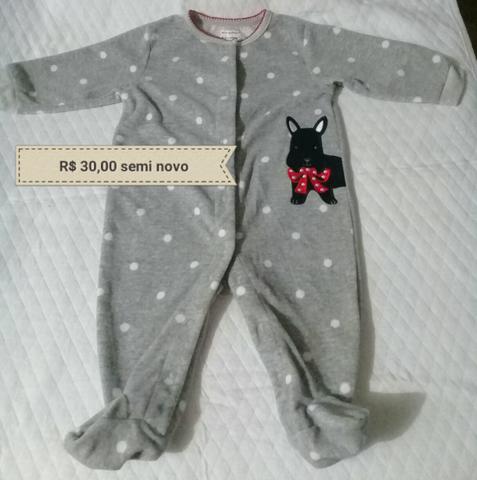 Roupa infantil tamanho G semi nova - Foto 2