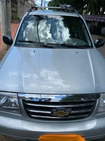 Tracker 2008, novíssima, 4X4, banco de couro, teto solar - Foto 14