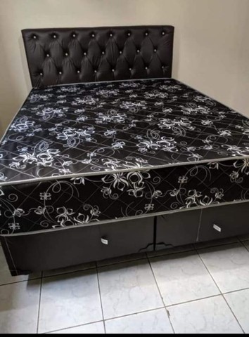 Cama queen espuma ou molas ensacadas 