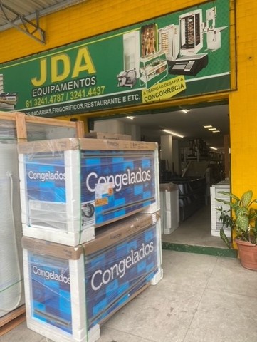 Ilha dupla ação tamanho 1,50m - 2 anos de garantia - freezer 