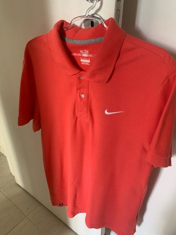 blusa laranja nike