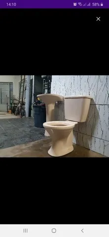 Acoplado ICASA  bege areia conjunto completo+ todos acessórios p/ instalação inclusos