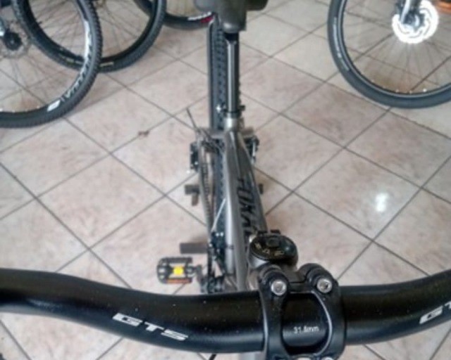Bicicleta Mountain Bike Foxxer 21 velocidades aro 29 Cinza Nova - Foto 2