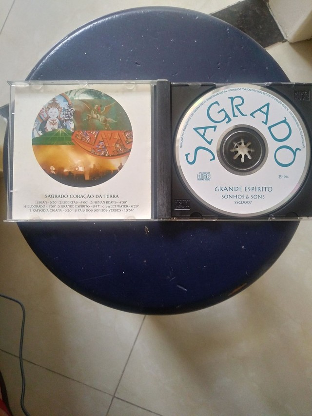 Cd Sagrado coração da terra - Grande Espírito  - Foto 3