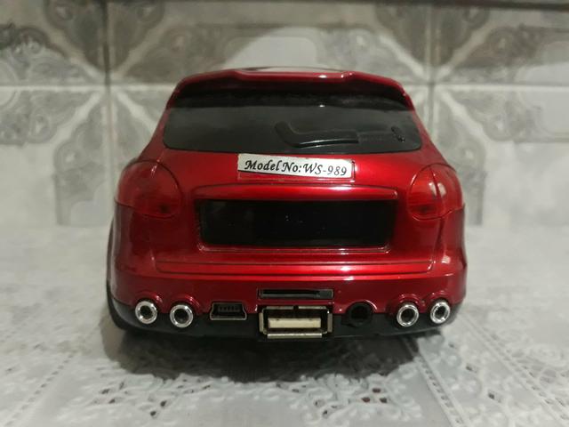 Carrinho De Som Portátil - Fm - Usb - Sd Card