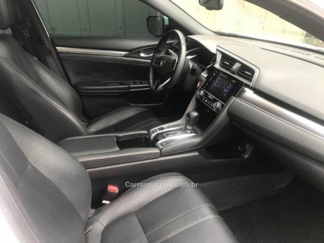 Civic 1.5 16v turbo touring cvt - 63 mil kms automático único dono - Foto 11