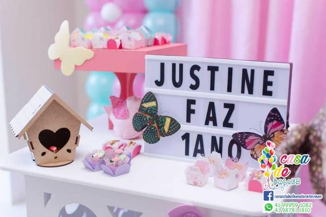 Decoração Infantil Jardim Encantado Cha de Bebe Cha de Fralda - Foto 6