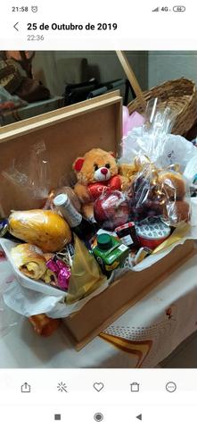 Lindíssimas Cestas , com produtos de qualidade ! Presenteie e surpreenda quem você ama ! - Foto 6