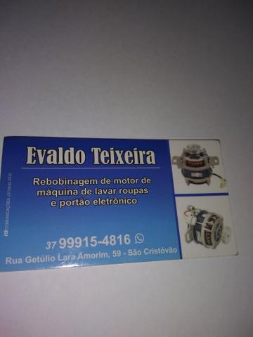 Motor de máquinas de lavar roupas