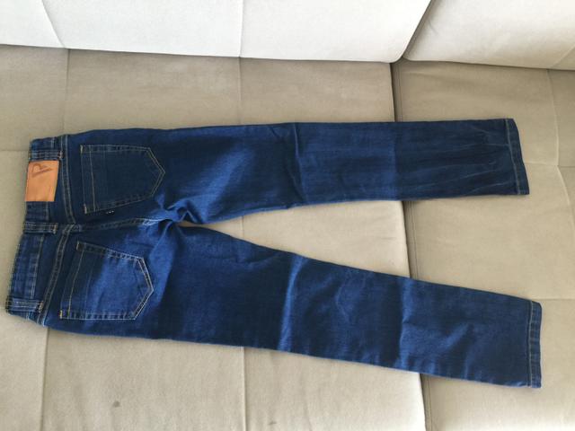 Cal?a jeans - Marca VR - Seminova - Tamanho 8 - infantil