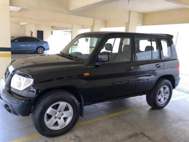 (Repasse) Pajero TR4 4x4 2005/2005, automática, couro, pneus novos - Foto 3