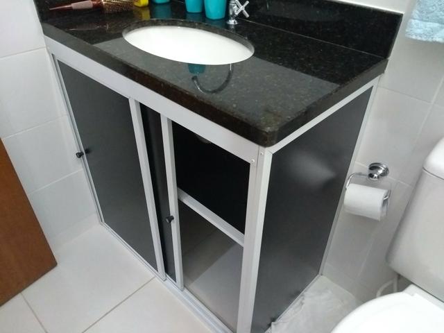 Armário de banheiro em Alumínio R$150,00