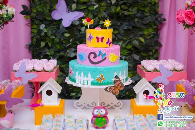 Decoração Infantil Jardim Encantado Cha de Bebe Cha de Fralda - Foto 5