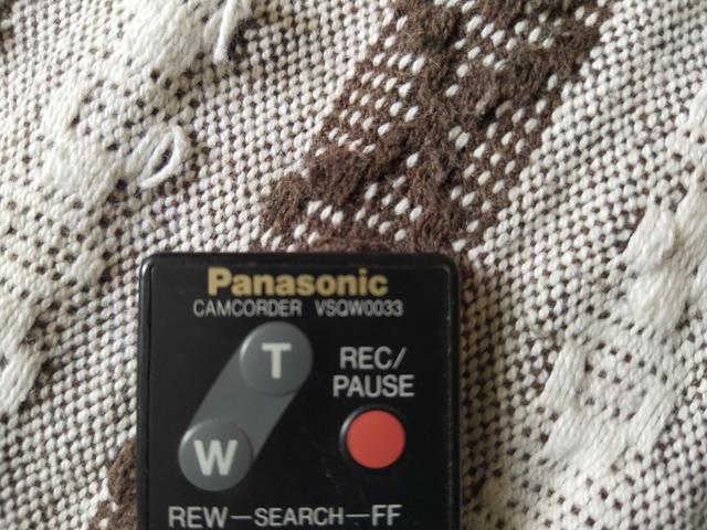Controle remoto filmadora Panasonic original mod camcorder vsqw0033 - Foto 5