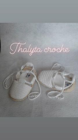Sapatos de crochê - Foto 3