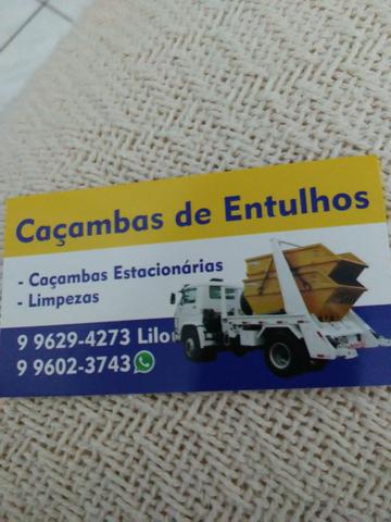 Entulhos caçambas Joinville