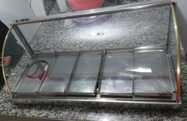 Estufa com 5 bandejas inox