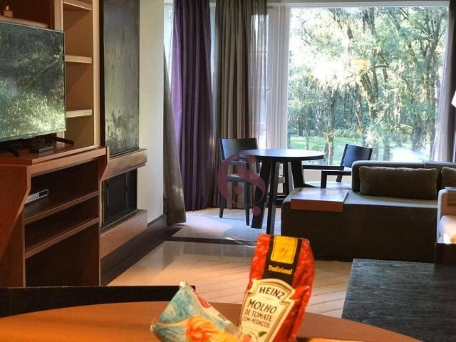 Flat com 1 dormitório à venda, em condomínio fechado em Canela/RS. - Foto 4
