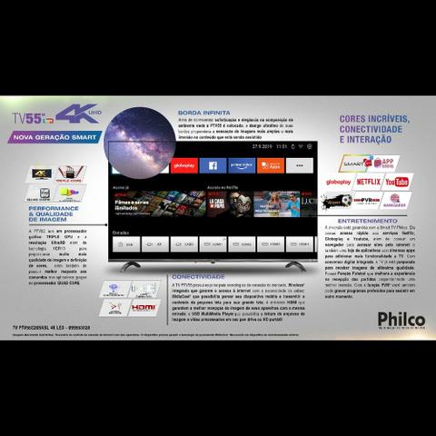 Tv Philco 55 4k UHD smart - Foto 3