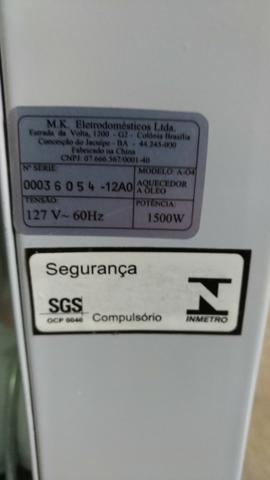 Aquecedor a Óleo - 110 V (1.500W) - Foto 5