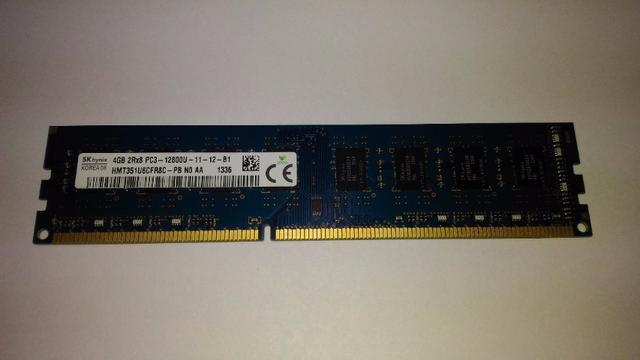 Memoria RAM 4gb ( 1 ddr3 e 1 ddr4 ) usadas em otimo estado