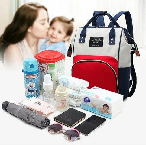 Bolsa mochila Amamentação maternidade - Foto 3