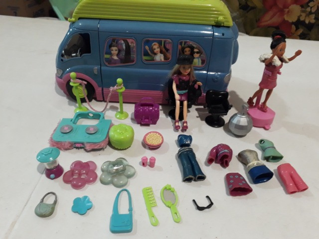 polly pocket disco van