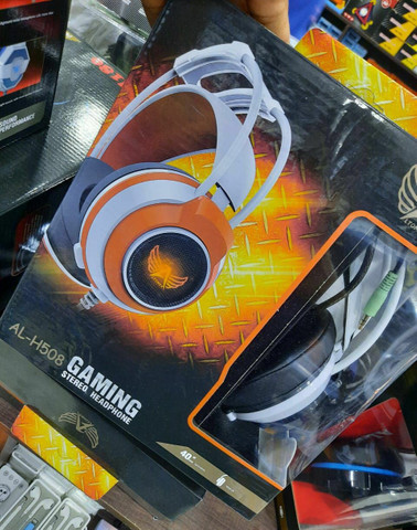 Fone Headset Gamer P2 e USB Luz Led (AL-H508)