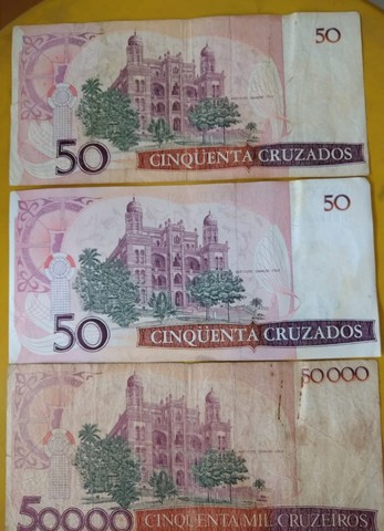 Cédulas Antigas - 1984/1990 - Oswaldo Cruz - Foto 2