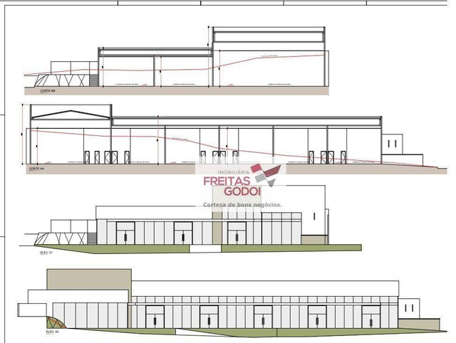 Loja para alugar, 104 m² - Campo Comprido - Curitiba/PR - Foto 3