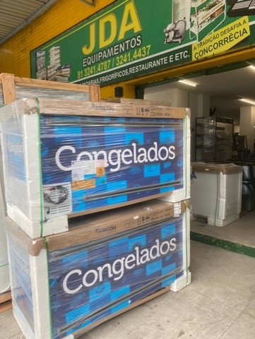 Ilha dupla ação tamanho 1,50m - 2 anos de garantia - freezer  - Foto 2