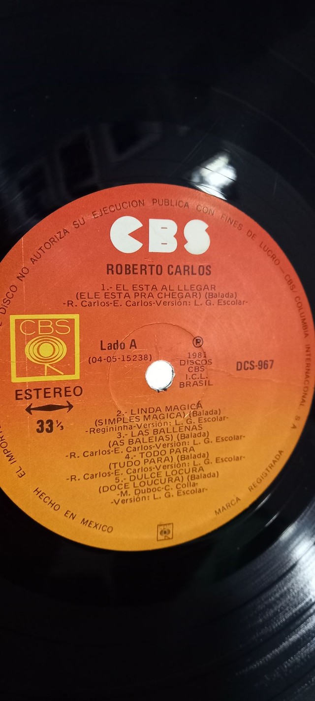 LP Roberto Carlos 1981 México  - Foto 3