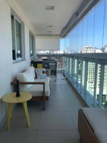 Apartamento com 3 dormitórios à venda, 105 m² por R$ 940.000 - Icaraí - Niterói/RJ - Foto 4