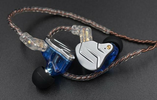 Fone de Ouvido KZ Zsn Pro (Sem Microfone) Azul ou Rosa, monitor/retorno de palco - Foto 4