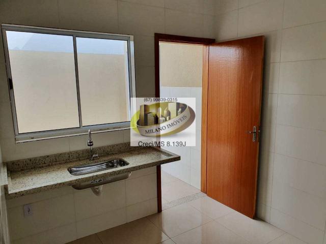 Casa à venda com 2 dormitórios em Nova três lagoas, Três lagoas cod:410 - Foto 16