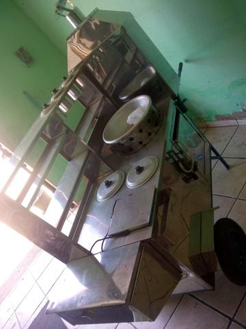 Carrinho de lanche e churrasco - Foto 4