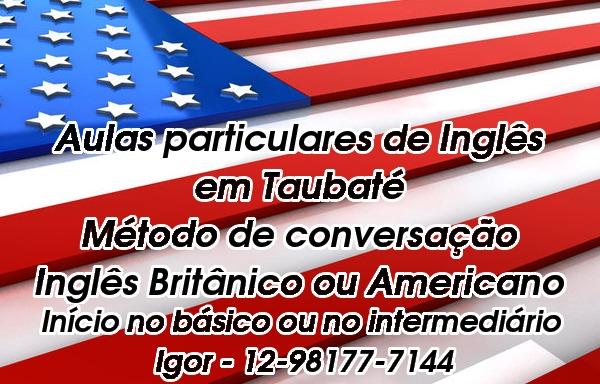 Professor Particular de Inglês em Taubaté