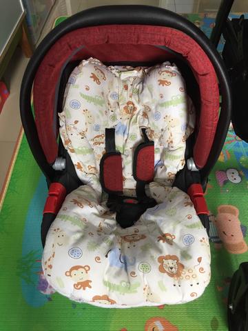 Burigotto Peg Perego Carrinho de bebê + bebê conforto - Foto 5