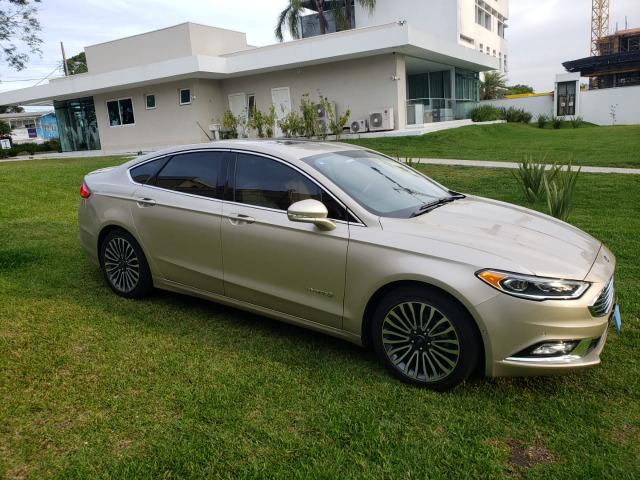 Ford Fusion Hybrid Dourado 2018 - Impecável - Vendo ou Troco (Japoneses/Alemães com Bx KM) - Foto 3