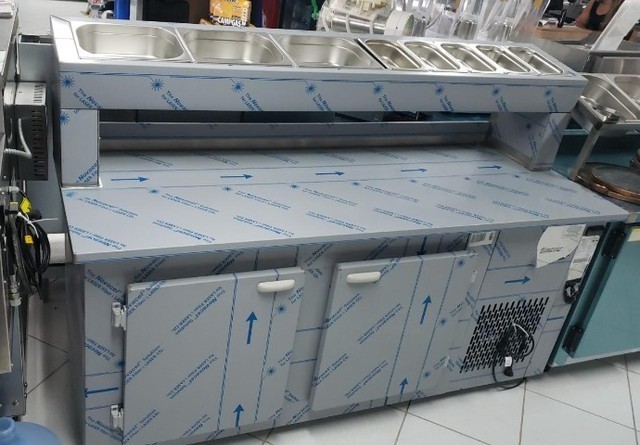 Balcao refrigerado condimentadora gelopar 190cm (novo) 