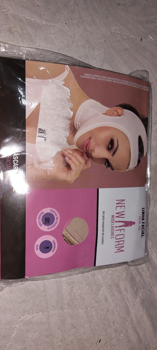 Máscara/ Faixa facial  pós cirurgia  - Foto 3