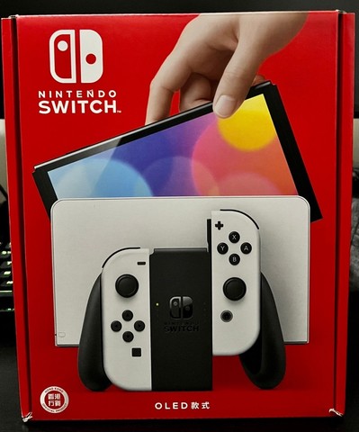 Nintendo Switch Oled 7" 64GB - Branco - Produto Importado, Novo, Lacrado.