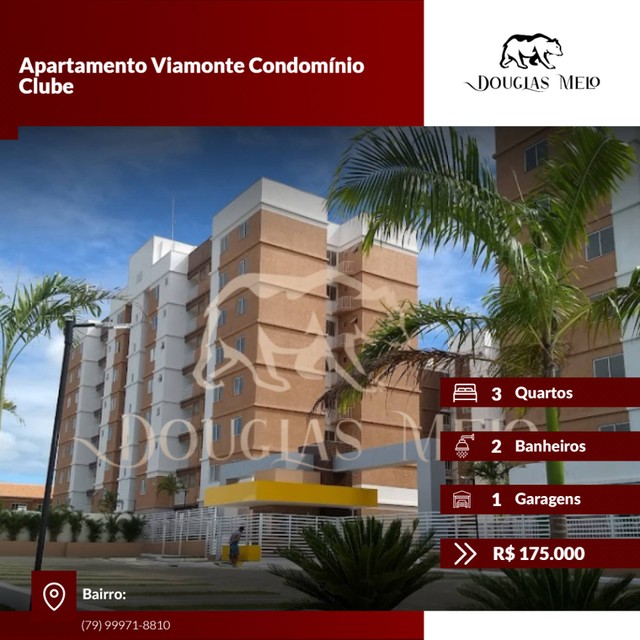 Apartamento Viamonte Condomínio Clube.>