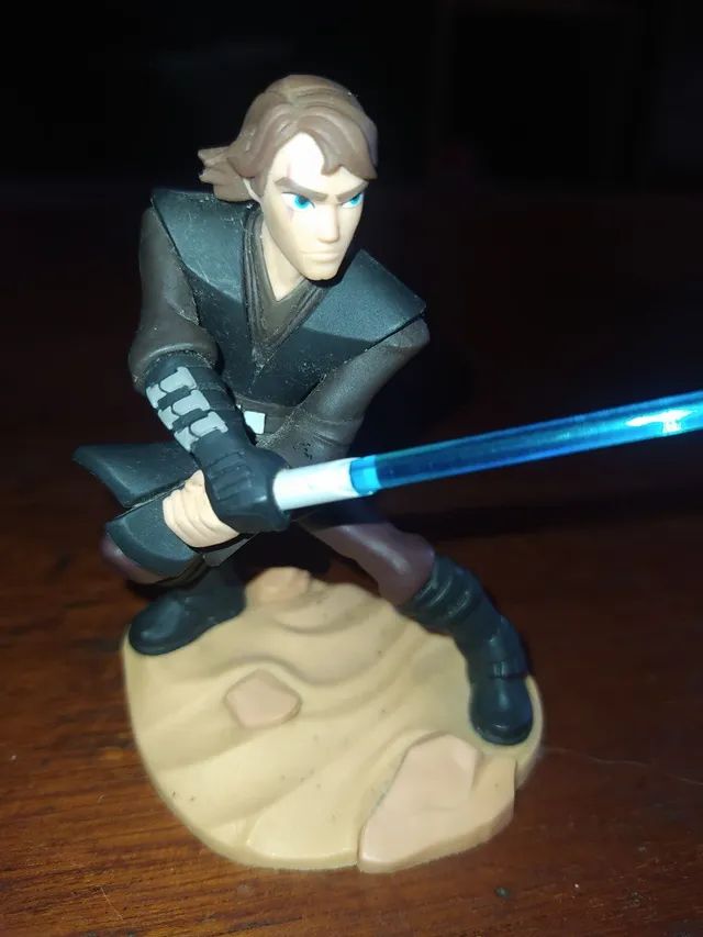 Anakin star wars clone wars boneco action figure estatua - Foto 2