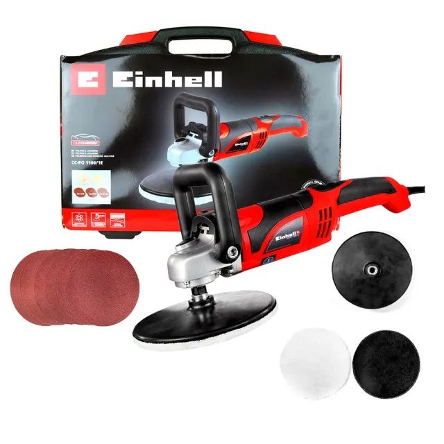 Politriz e Lixadeira 7'' com Visor Digital de Controle de Velocidade 1100W Einhell CC