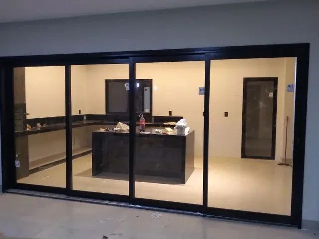 Porta Alumínio Gold 4 fls.