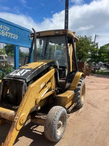 Retroescavadeira caterpilla 416D  - Foto 2