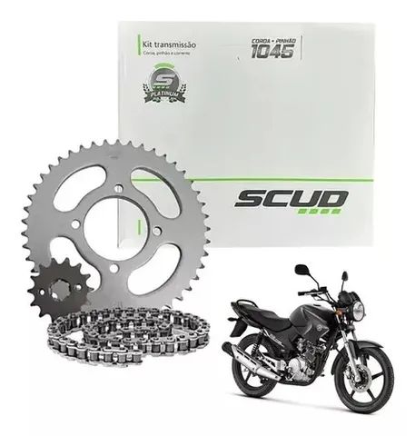 Kit Transmissao Relacao Ybr/Factor 125 00/16 Scud (Entrega Grátis)